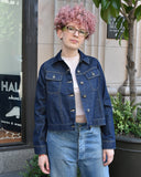 Peppino Peppino Type 165 Cheekie Jean Jacket in Dark Indigo