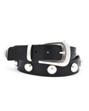 Post & Co. Black Studded Belt